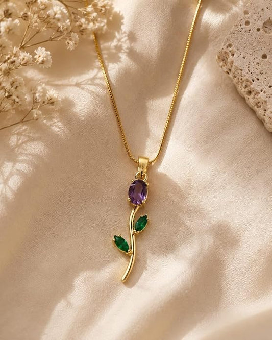 Tulip Necklace (Multicolor)